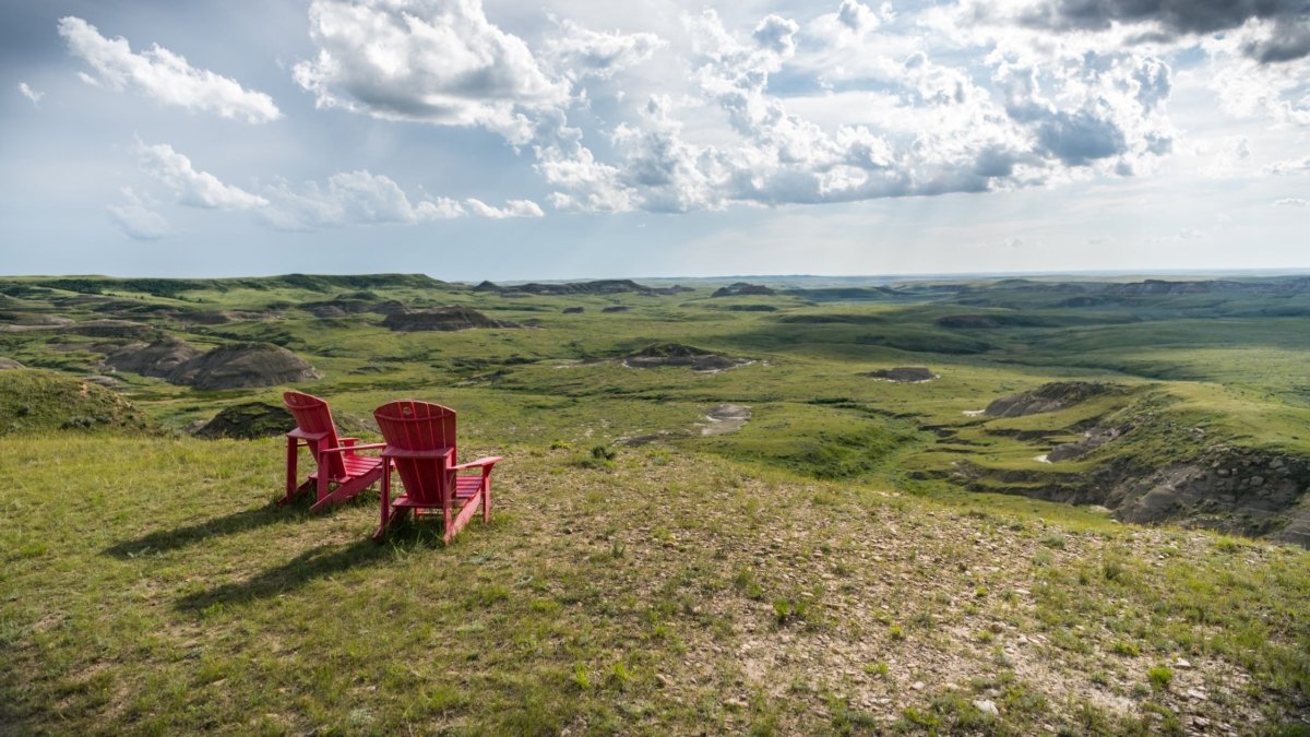 Grasslands National Park near the village of Val Marie in Saskatchewan. (Anton Couper/Shutterstock)