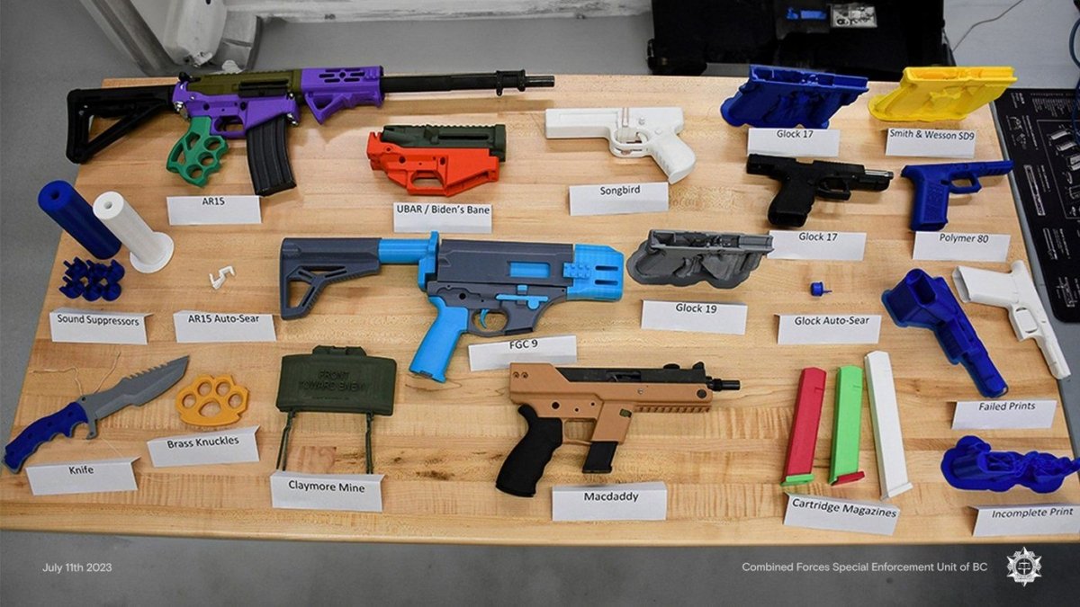 BC Police Warn About 3D-printed Guns That Look Like ‘Harmless Toys’