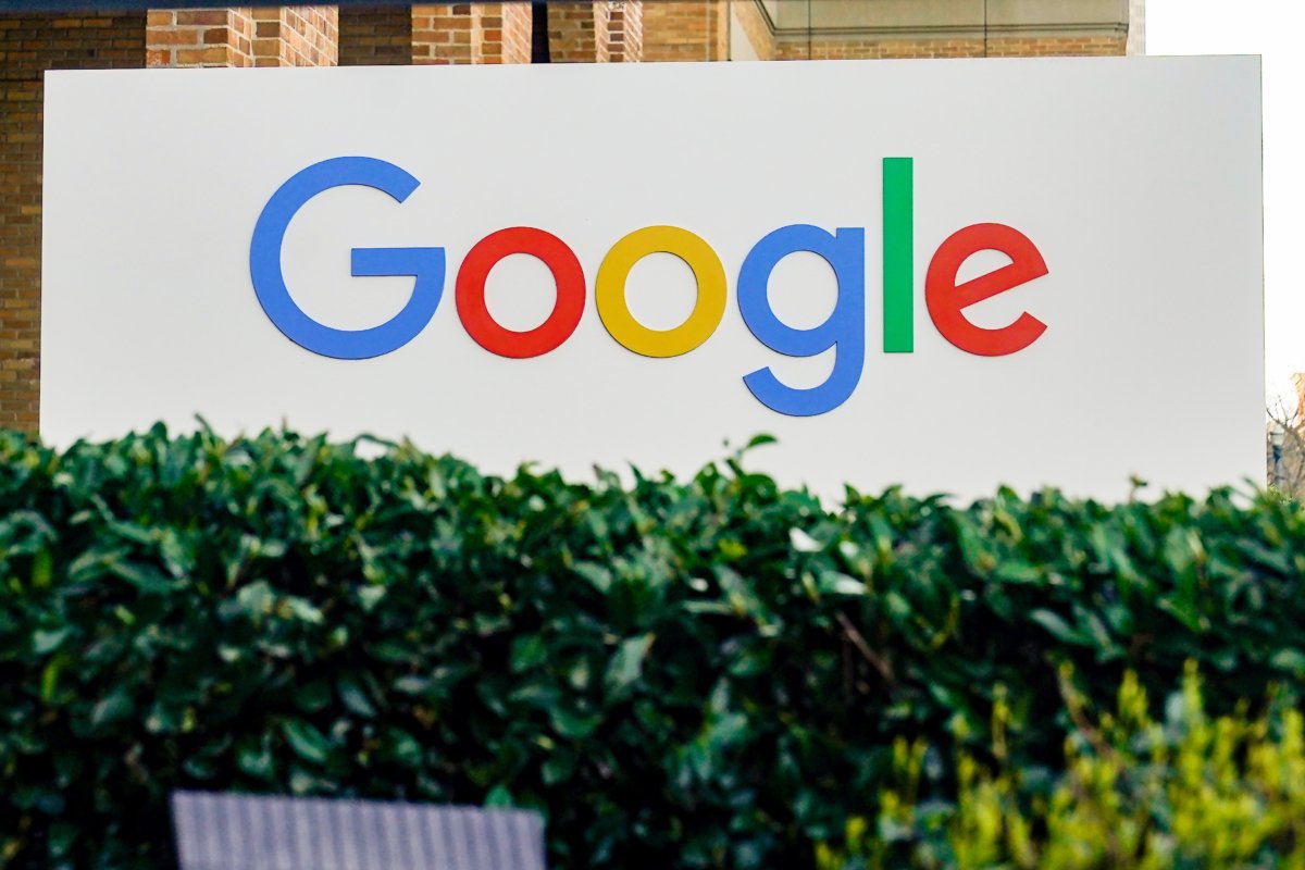 A Google sign at the company's office in San Francisco, Calif., on April 12, 2023. (Jeff Chiu/AP Photo)