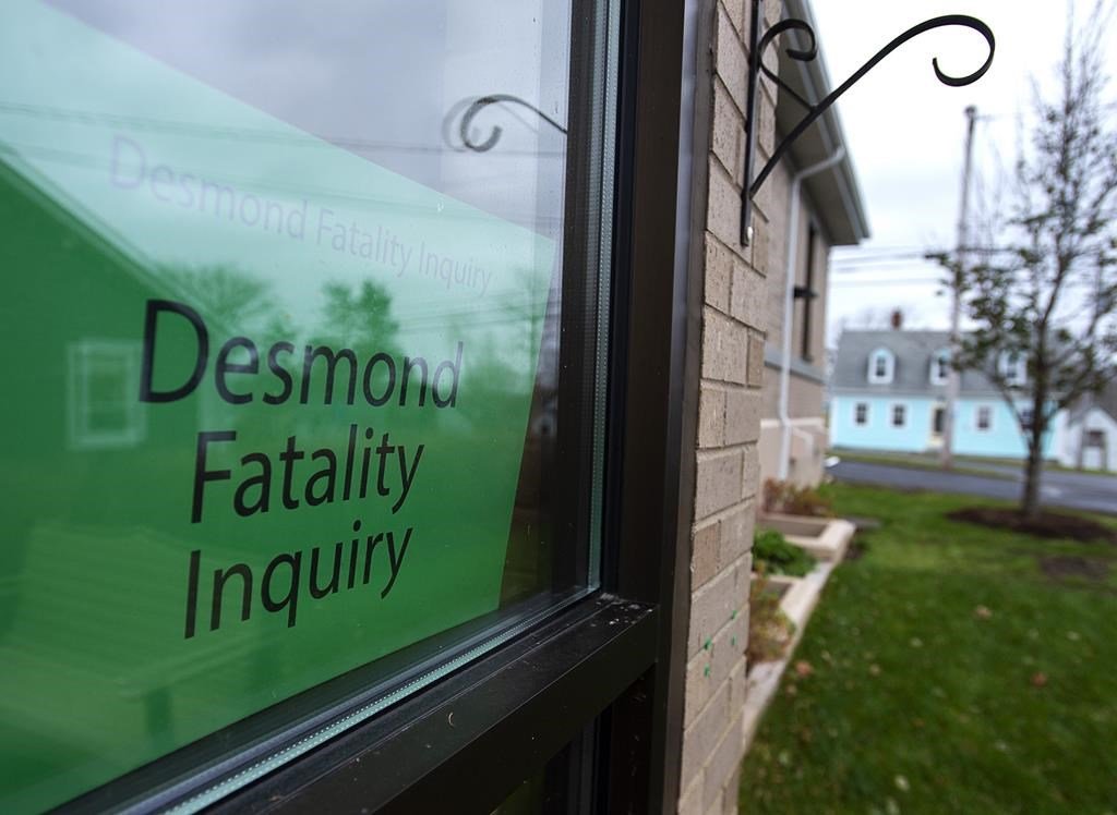 The Desmond Fatality Inquiry is being held at the Guysborough Municipal building in Guysborough, N.S. on Nov.18, 2019.(Andrew Vaughan /Canadian Press)