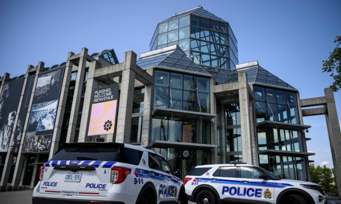 Climate Activist Arrested After Paint Thrown On Artwork at Ottawa Museum