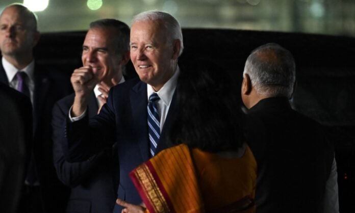 Biden Arrives in India to Meet World Leaders at G20 Summit