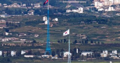Seoul Says North Korea Rebuilding Guard Posts, Placing Firearms Along Border