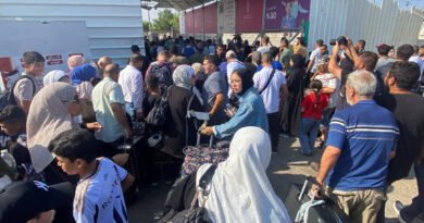 First British Nationals Leave Gaza via Rafah Border