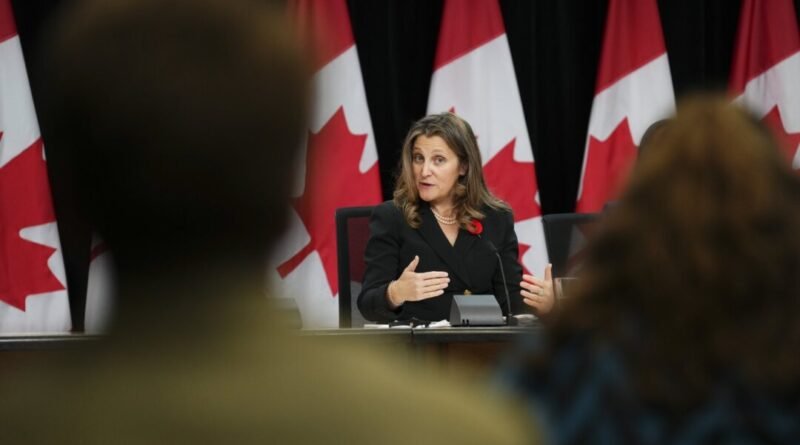 Finance Ministers, Freeland Set to Meet to Discuss Alberta CPP Exit Proposal