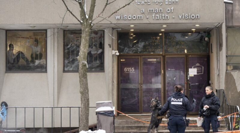 Montreal Jewish School Hit by Gunshots for Second Time in Three Days, Police Say