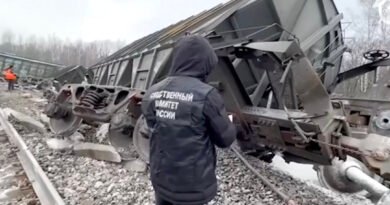 Russia Opens Terrorist Investigation After Freight Train Derailed