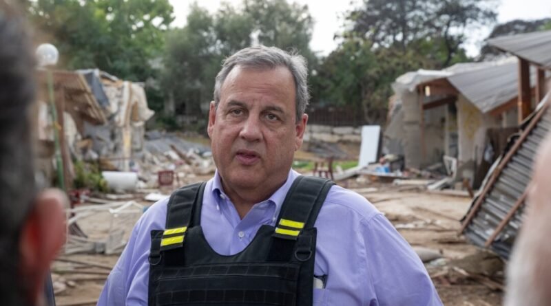 Christie Visits Kibbutz Attacked During Oct. 7 Hamas Terrorist Massacre