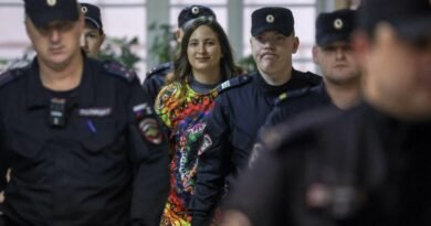 Russian Artist Who Staged Anti-War Protest in Supermarket Jailed for 7 Years