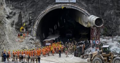 Indian Rescuers Pull out All 41 Workers Who Were Trapped in a Tunnel for 17 Days, Minister Says