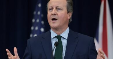 We Need to Be Clear-eyed About a Changed China, David Cameron Tells Washington Security Forum