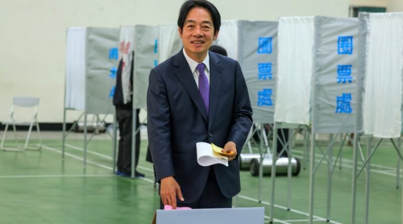 Taiwan’s Ruling Party DPP Candidate William Lai Wins Presidency