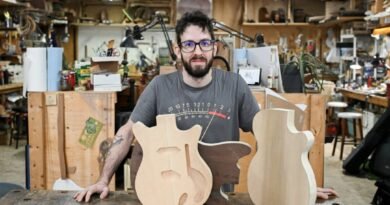 Montreal Man Turns Reclaimed Wood From Barns and Buildings Into Custom Guitars