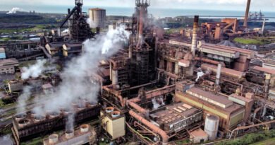 UK Unable to Make Steel From Scratch for First Time Since 1850s After Tata Closes Port Talbot