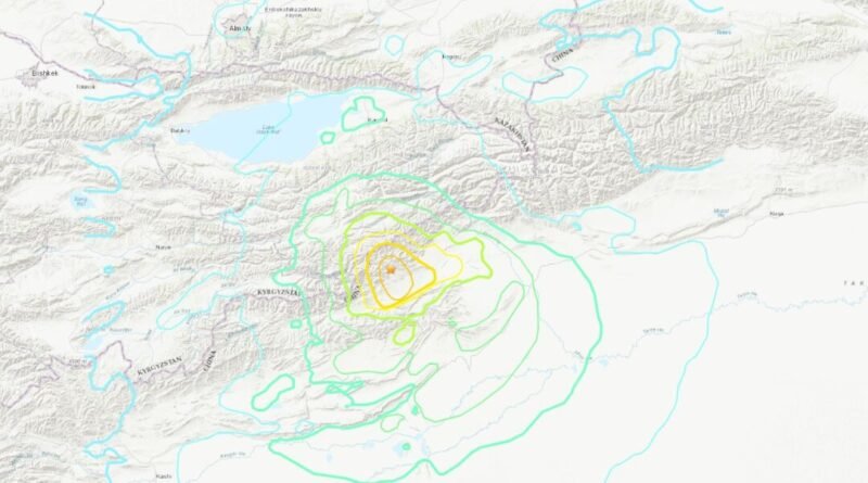 Earthquake of Magnitude 7.0 Strikes Kyrgyzstan–Xinjiang Border Region: GFZ