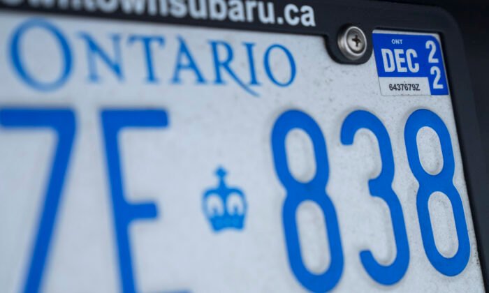 Ontario Scraps Licence Plate Renewal, Will Now Be Done ‘Automatically’