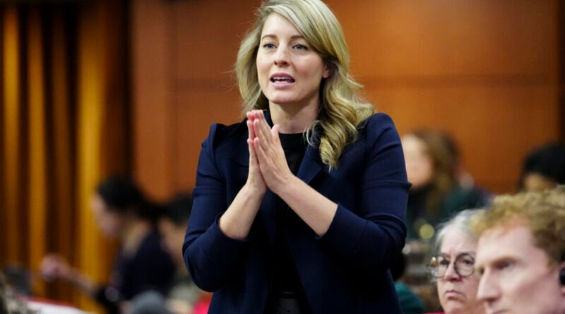 Minister Joly Met With Chinese Counterpart, Second Contact in Recent Weeks