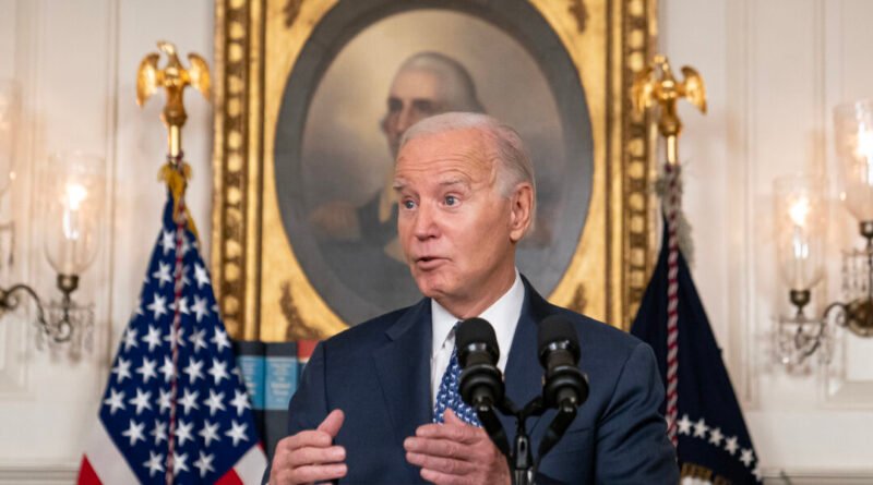 Biden Says Israel’s Military Response in Gaza ‘Over the Top’