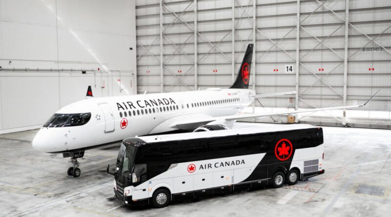Air Canada Expands Services with Luxury Bus, Offering Land-Air Connections for Customers