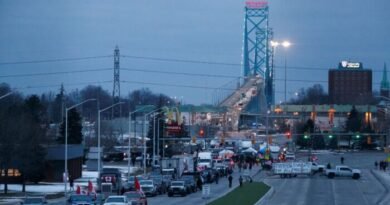 Charge Dropped Against Protester Accused in Ambassador Bridge Blockade