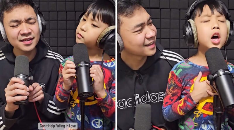 6-Year-Old Can Sing Elvis Classics, His Musical Duets With Dad Bring Back Old American Songs