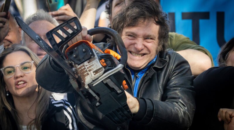 Argentina’s President Javier Milei to Fire 70,000 Government Employees: ‘Chainsaw and Blender’
