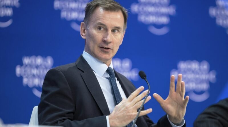 Jeremy Hunt ‘Ready to Cut Taxes and Bet on Growth’