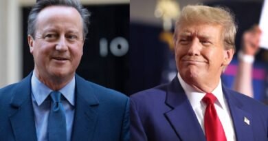 UK Foreign Secretary David Cameron Meets Trump at Mar-a-Lago