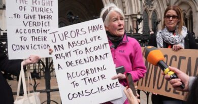 High Court Judge Backs Right to Hold Jury Sign Outside Criminal Trials