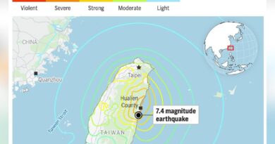 Cluster of Earthquakes Shakes Taiwan After Strong One Killed 13 Earlier This Month