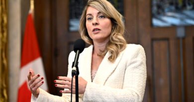 Foreign Affairs Minister Mélanie Joly Plans Trip to Middle East, Mediterranean