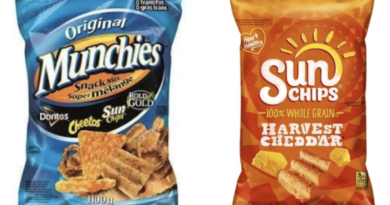 Frito Lay Canada Recalls Sunchips and Munchies Over Salmonella Risk
