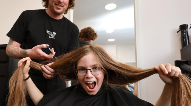 11-Year-Old Boy With Knee-Length Hair Gets First Ever Haircut for a Reason—and He Looks Amazing